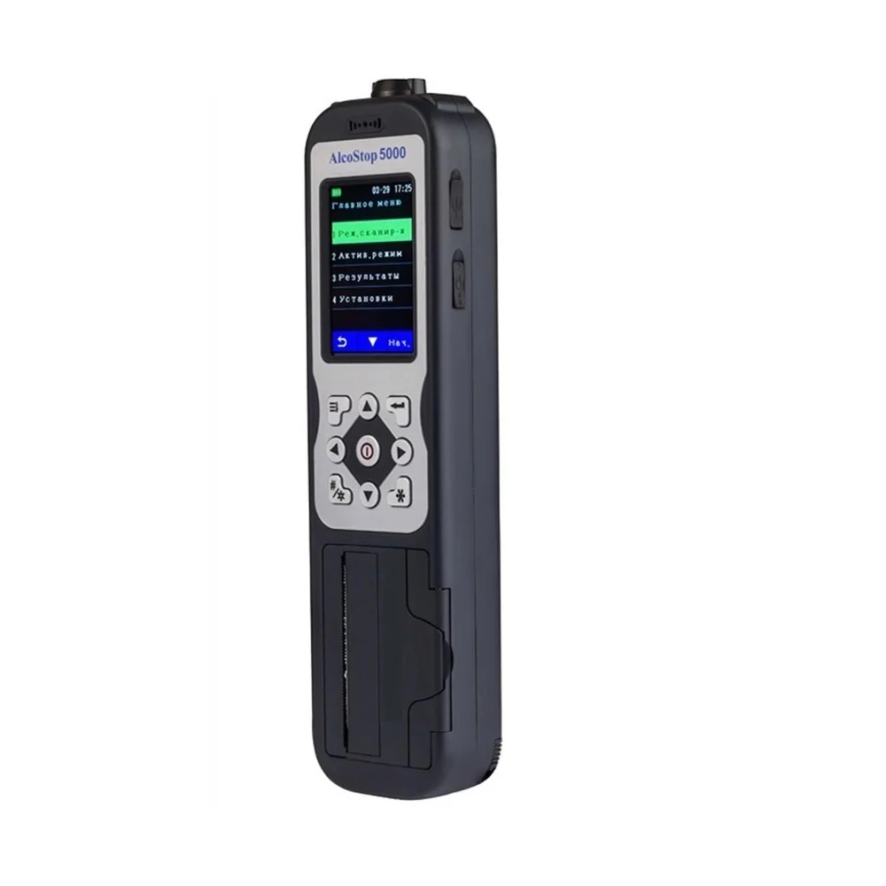 True Sense Alco Stop 5000 Digital Breath Alcohol Analyser With Built-In Printer, AT-24