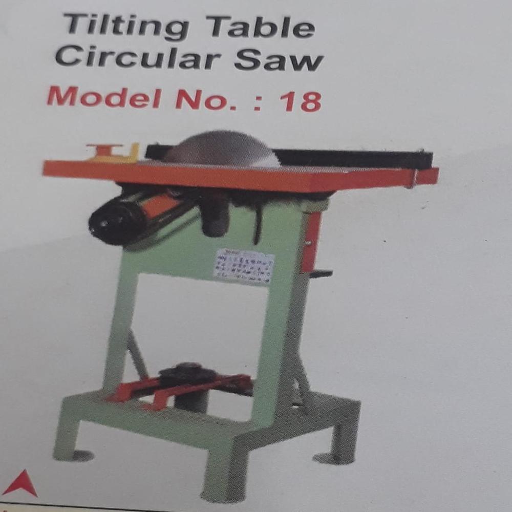 Tilting Table Circular Saw - Color: Blue
