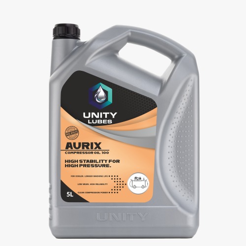 Unity Aurix Compressor Oil 100 5Ltr - Ash %: < 0.01%