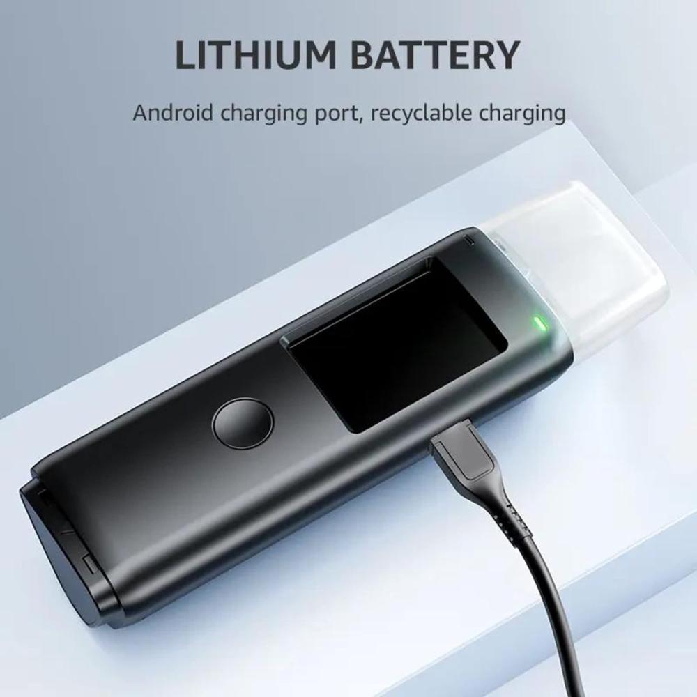 True Sense Portable Alcohol Tester Digital Display Rechargeable Breathalyzer, AT-27