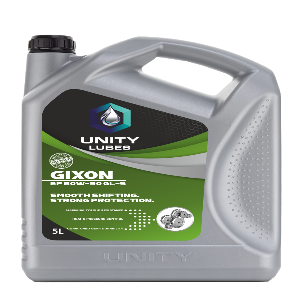 Unity Gixon Gear Oil Ep 80W-90 Gl-5 5Ltr - Application: Gearboxes