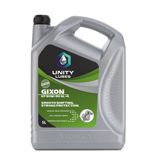 Unity Gixon Gear Oil Ep 80W-90 Gl-5 5Ltr - Application: Gearboxes