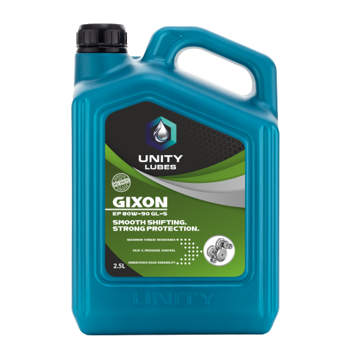 Unity Gixon Gear Oil Ep 80W-90 Gl-5 2.5Ltr - Application: Manual Transmissions
