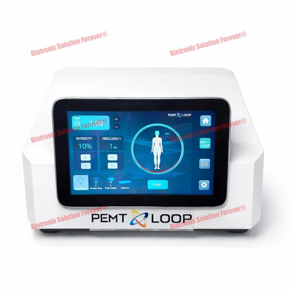 Pemt Pulse Electromagnetic Therapy Loop Device Touch Screen Model - Age Group: Elders