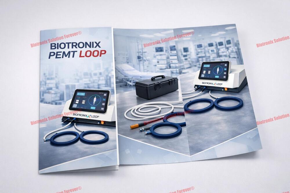 Pemt Pulse Electromagnetic Therapy Loop Device Touch Screen Model - Age Group: Elders