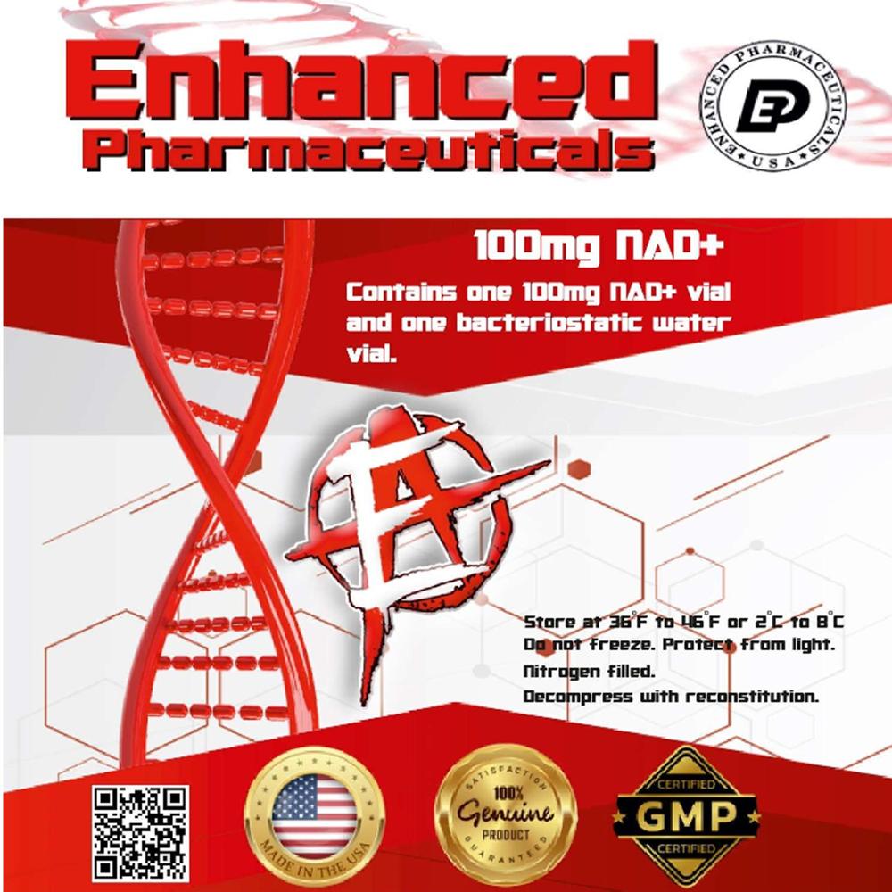 ENHANCED PHARMA NAD+, 100MG, 1 VIAL