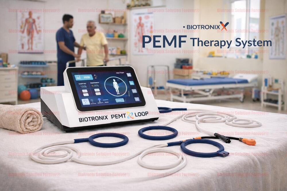 Pulse Electromagnetic Field Therapy Device With Loop Applicator - Age Group: Adults