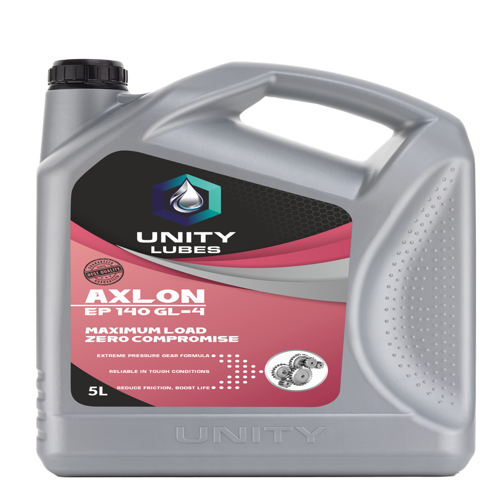 Unity Axlon Gear Oil Ep 140 L-4 5Ltr - Application: For Use In Hypoid