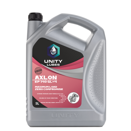 Unity Axlon Gear Oil Ep 140 L-4 5Ltr - Application: For Use In Hypoid