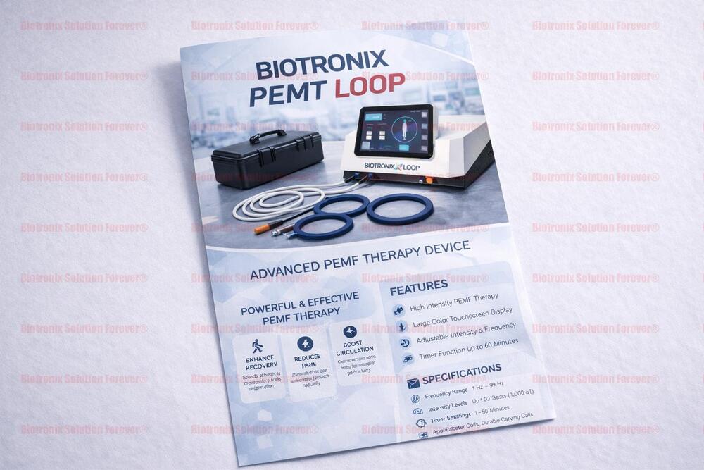 PEMF Loop Therapy Device for Pain Relief and Rehabilitation Clinics
