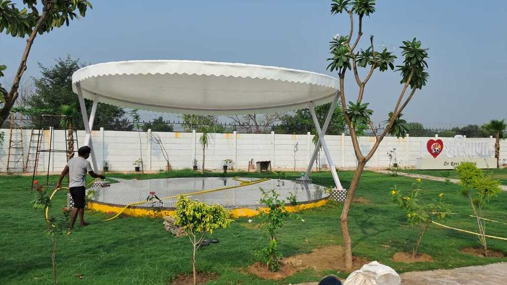 Tensile Garden Shed