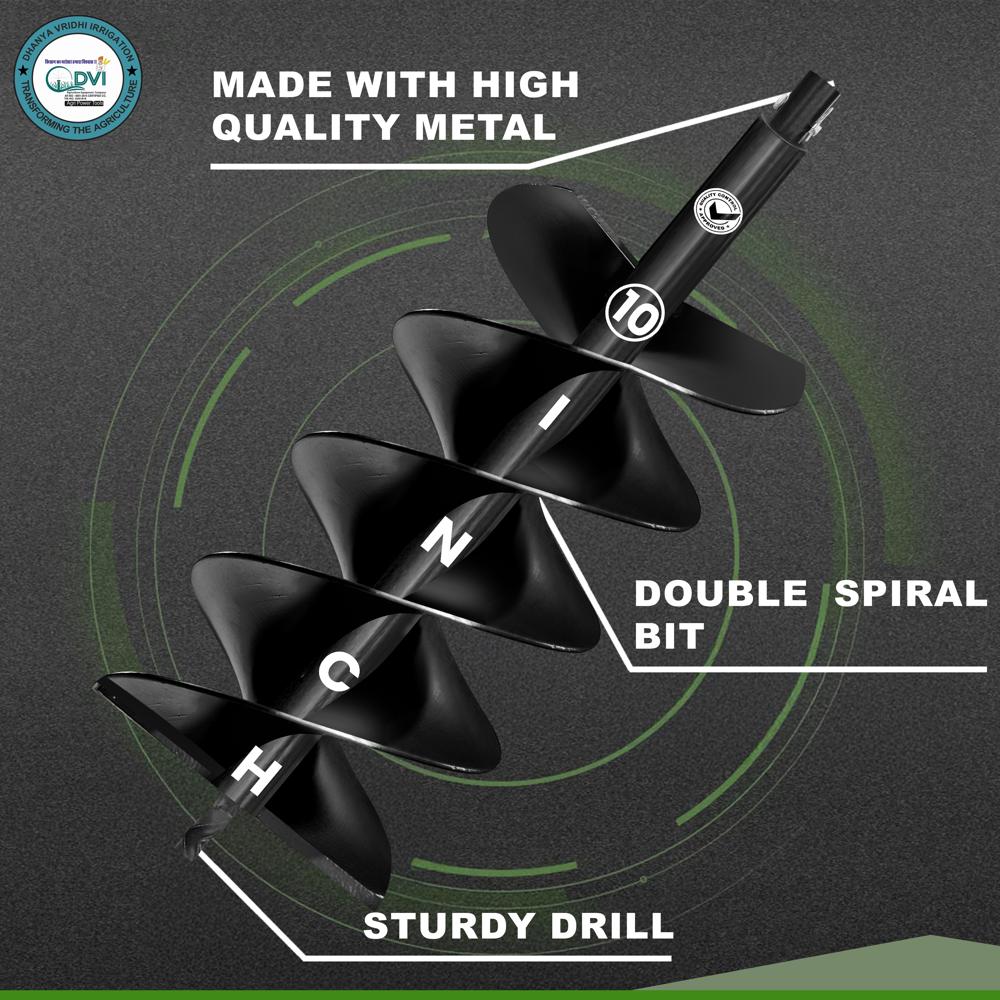 10 Inches Earth Auger Drill Bit