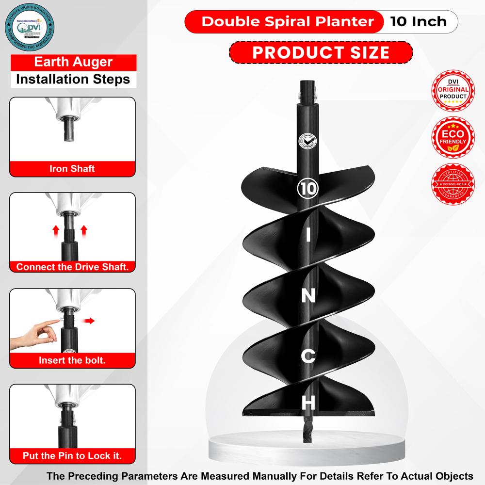 10 Inches Earth Auger Drill Bit
