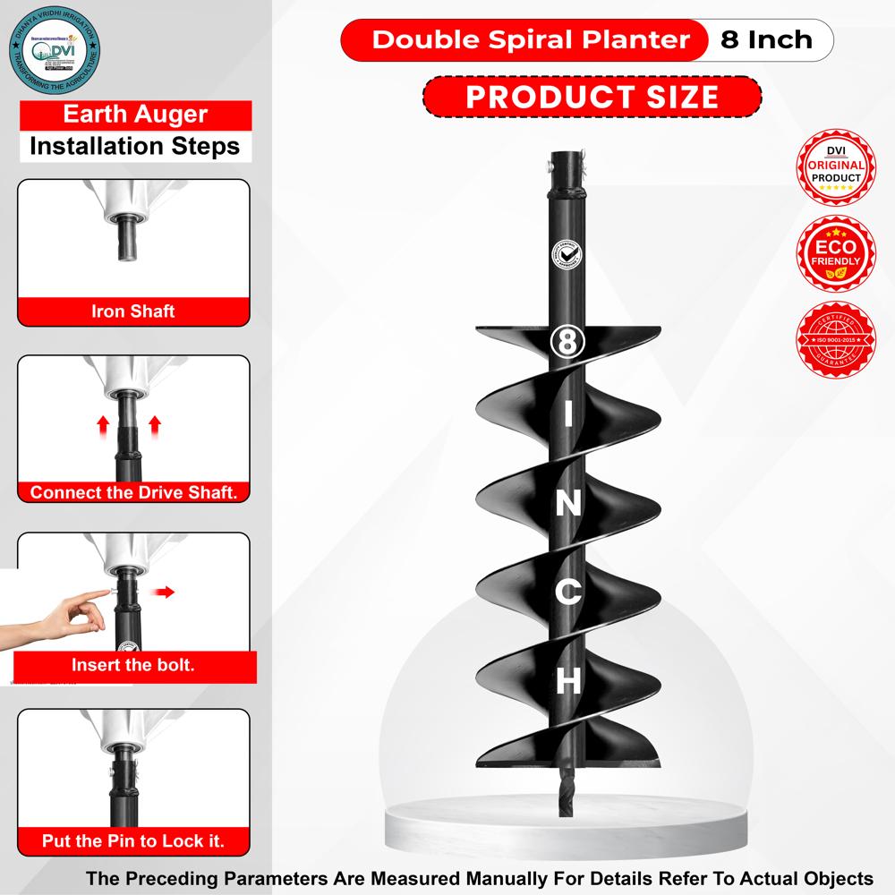 8 Inches Earth Auger Bit
