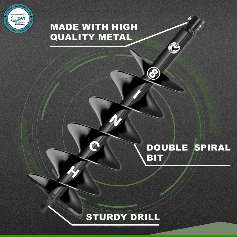 8 Inches Earth Auger Bit