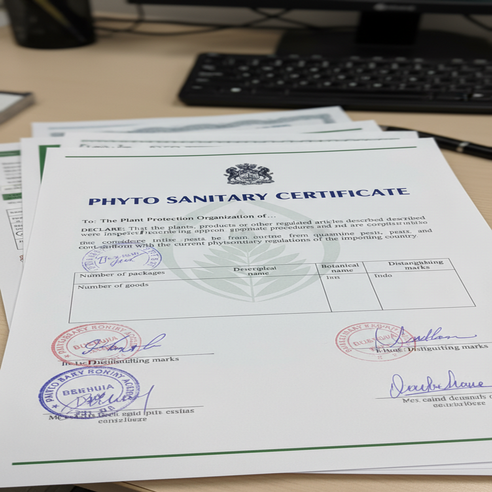Phyto Sanitary Certificate