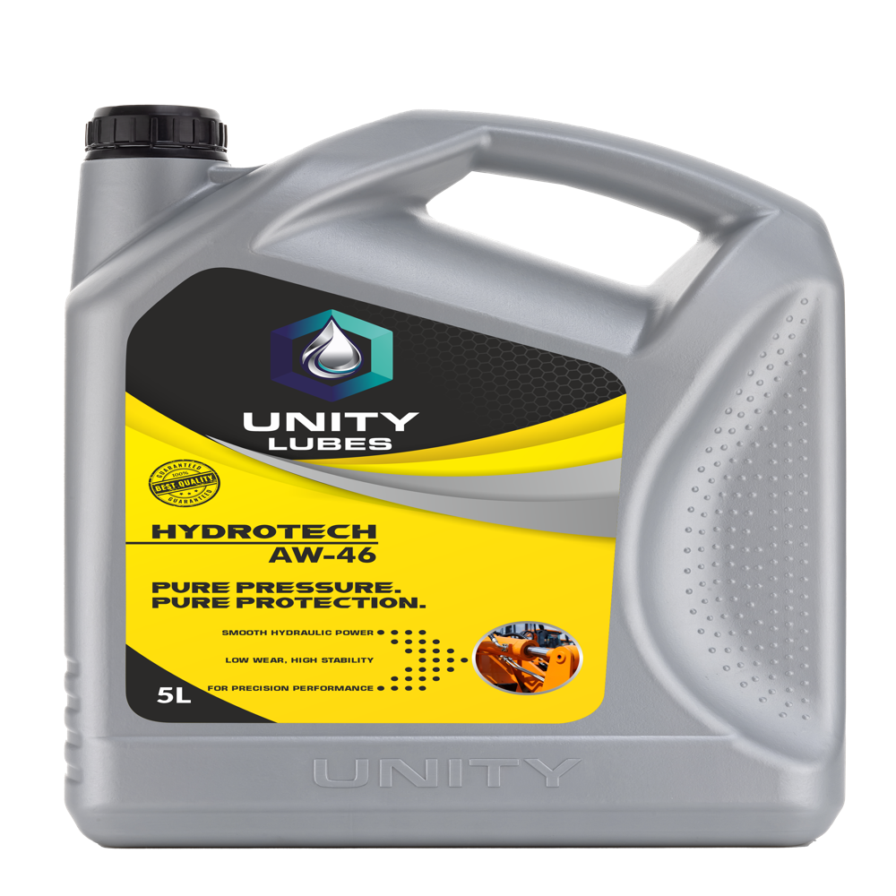 Unity Hydrotec Hydrolic Oil Aw- 46 5Ltr - Application: Hydraulic Equipment Lubrication