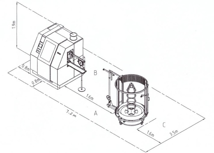 Sx-100 Bonnell Spring Coiling Machine - Capacity: 95 Pcs/min
