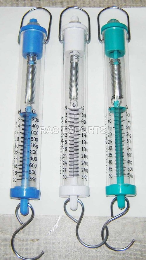 Spring Balance - Metal & Plastic, 250g-5000g Capacity | Accurate Results, High Load Bearing Capacity, Durable Design