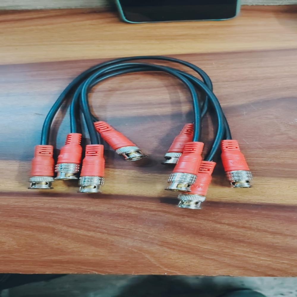 Copper Wire Bnc Connector - Color: Black & Red