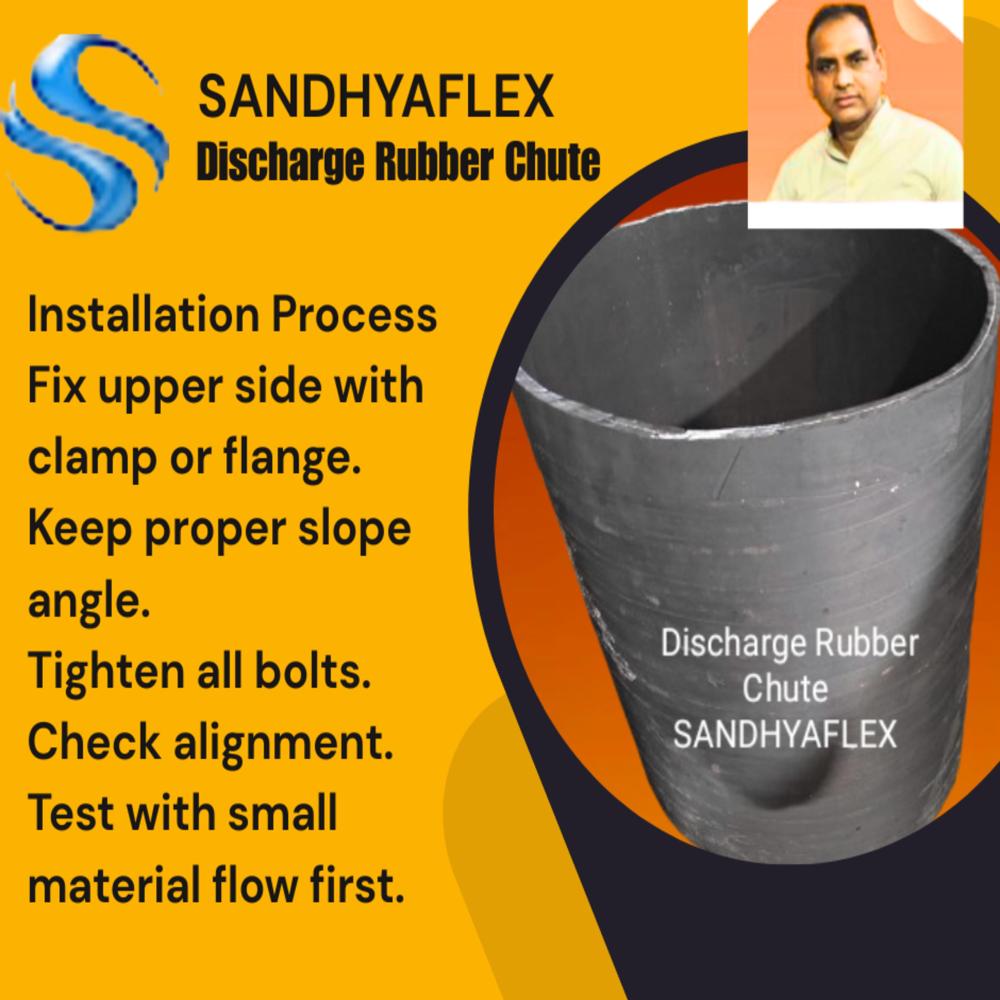 Rubber Discharge Chute