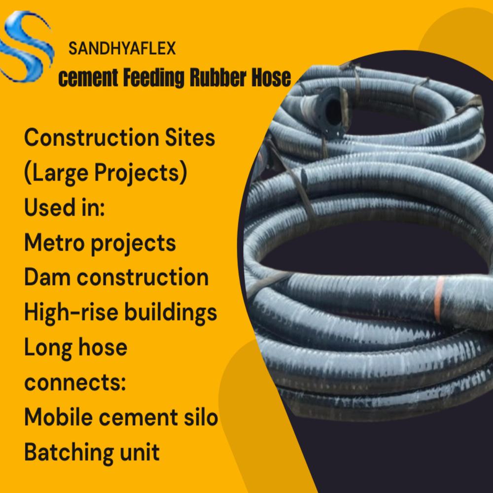 Cement Feeding Rubber Hose 