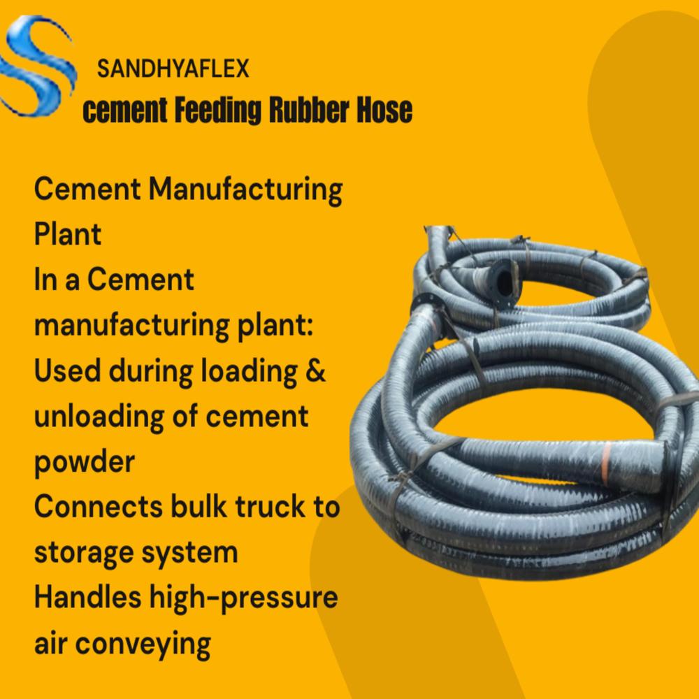 Cement Feeding Rubber Hose 