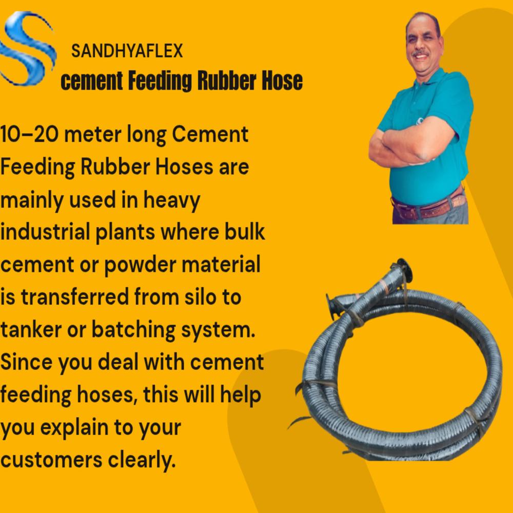 Cement Feeding Rubber Hose 