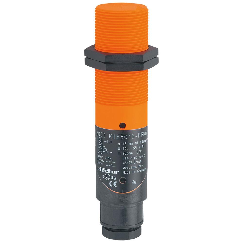Ki5023 Ifm Capacitive Sensor - Accuracy: E Sensing Range [Mm] 15 Real Sensing Range Sr [Mm] 15   10 %  %