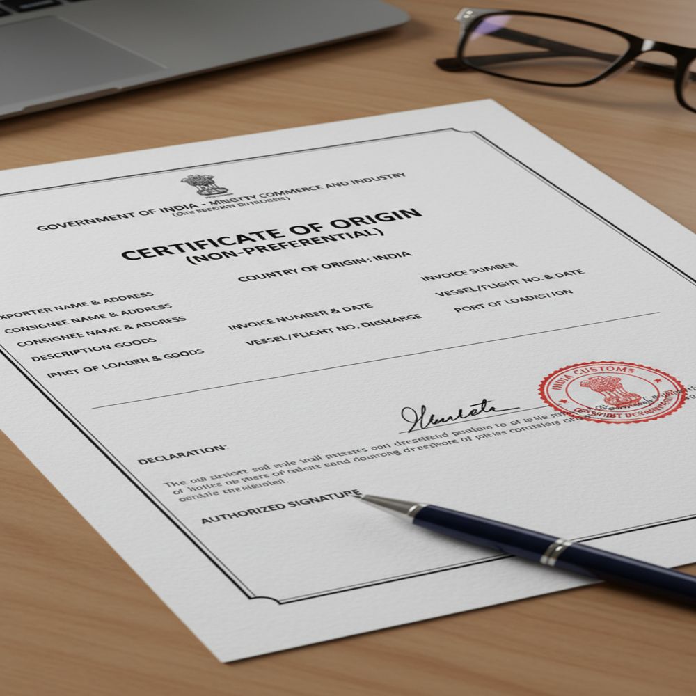Certificate Of Origin