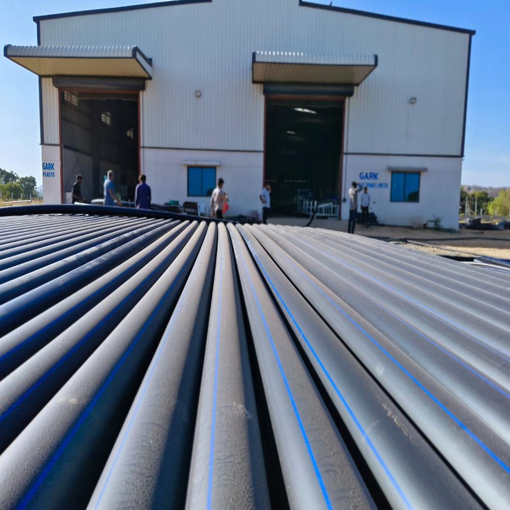 Sdr-26 160mm High Density Polyethyle Pipe - Color: Black