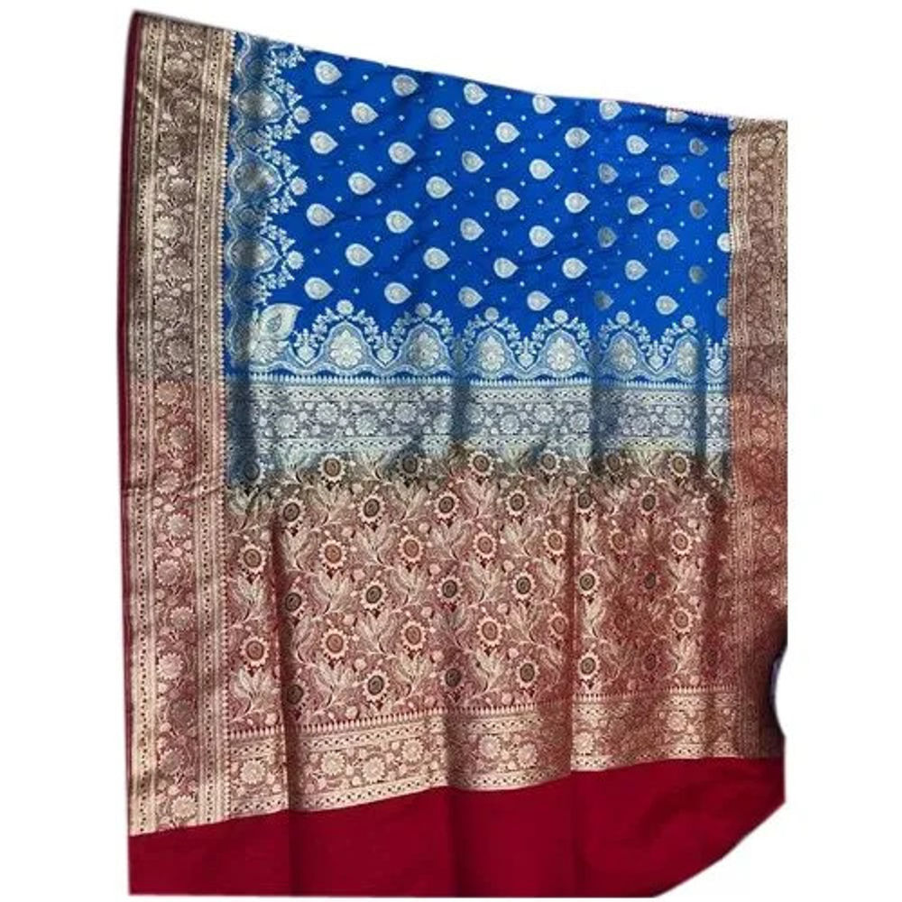 Rani Pink Sami Katan Silk Saree
