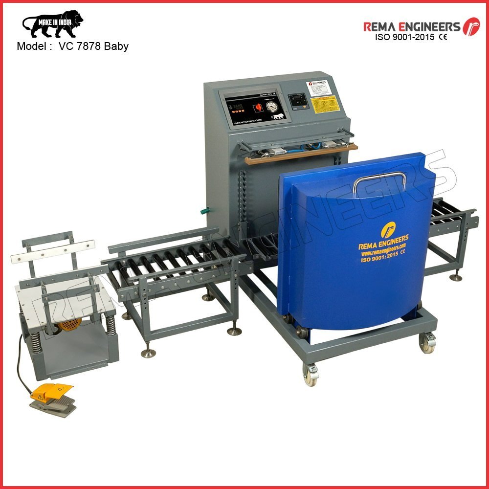 Vertical Trolley Type Vacuum Packing Machine - Automatic Grade: Semi-automatic