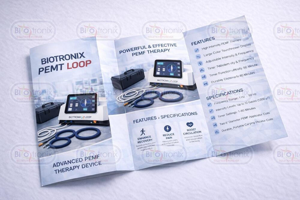 Electromagnetic Pulse Therapy Loop Device Physiotherapy Equipment