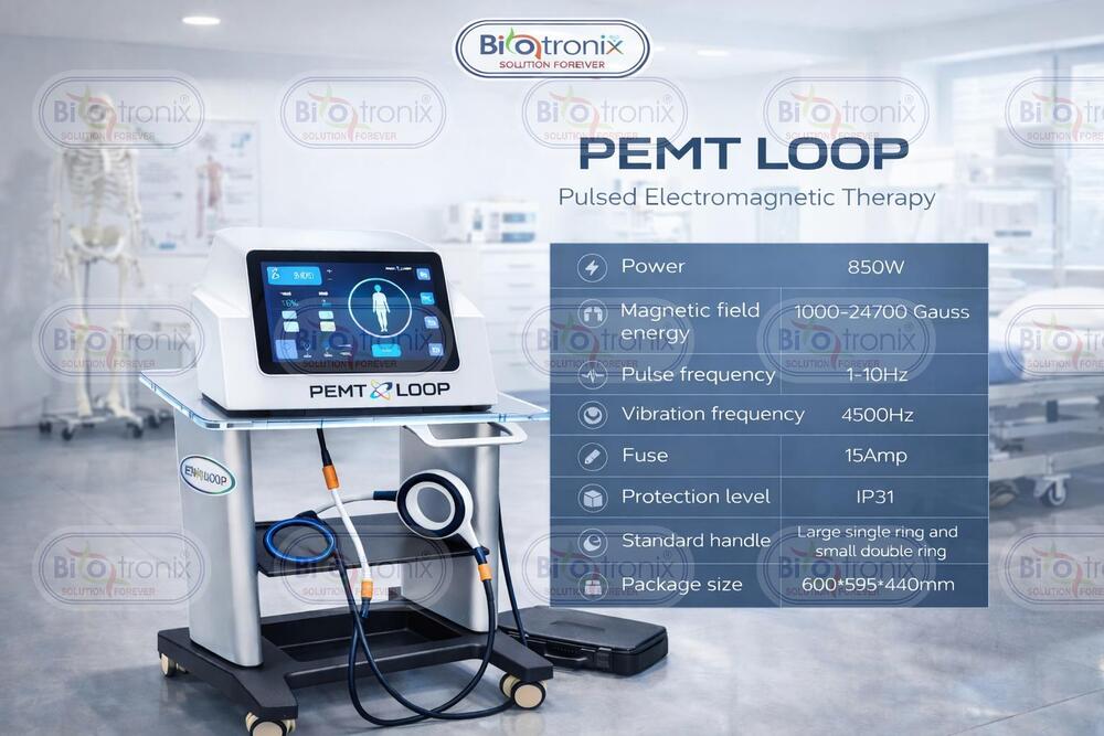Electromagnetic Pulse Therapy Loop Device Physiotherapy Equipment
