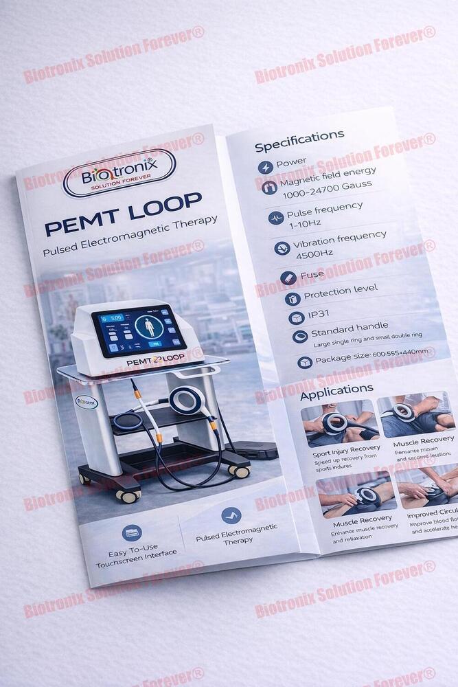PEMF Loop Therapy Device Professional Physiotherapy Equipment