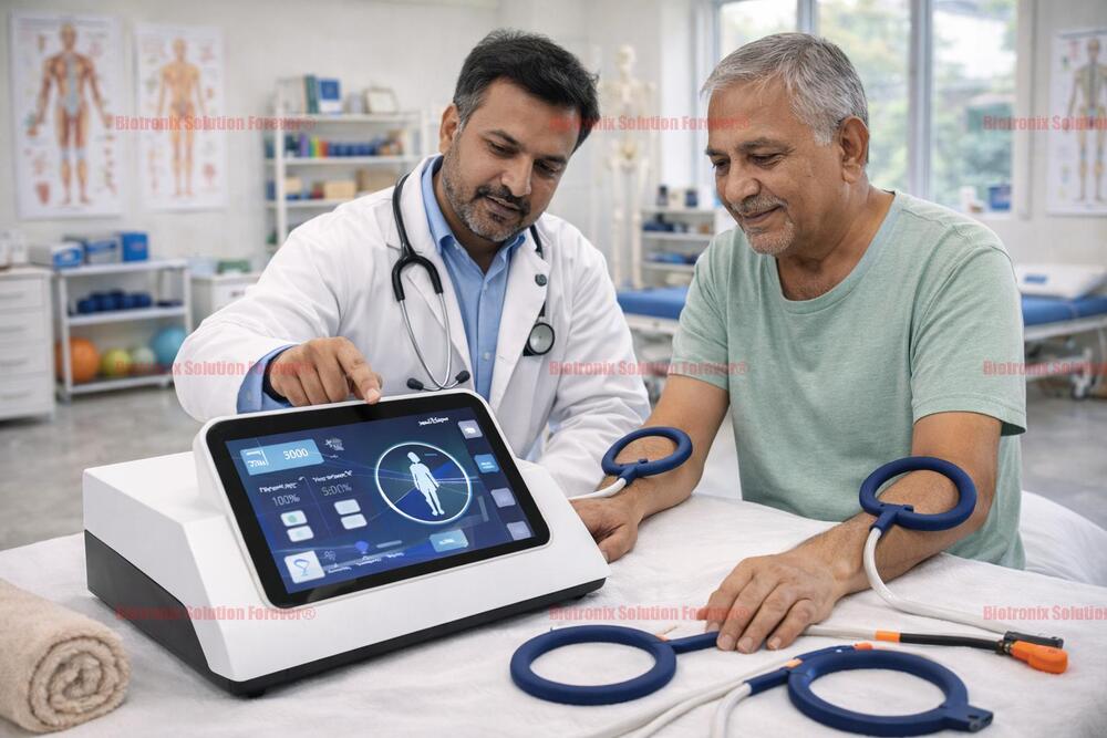 Advanced Pemf Loop Therapy Device Premium Physiotherapy Model
