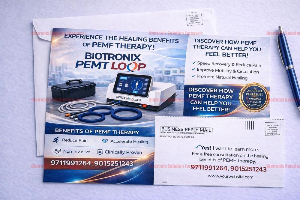 Advanced PEMF Loop Therapy Device Premium Physiotherapy Model