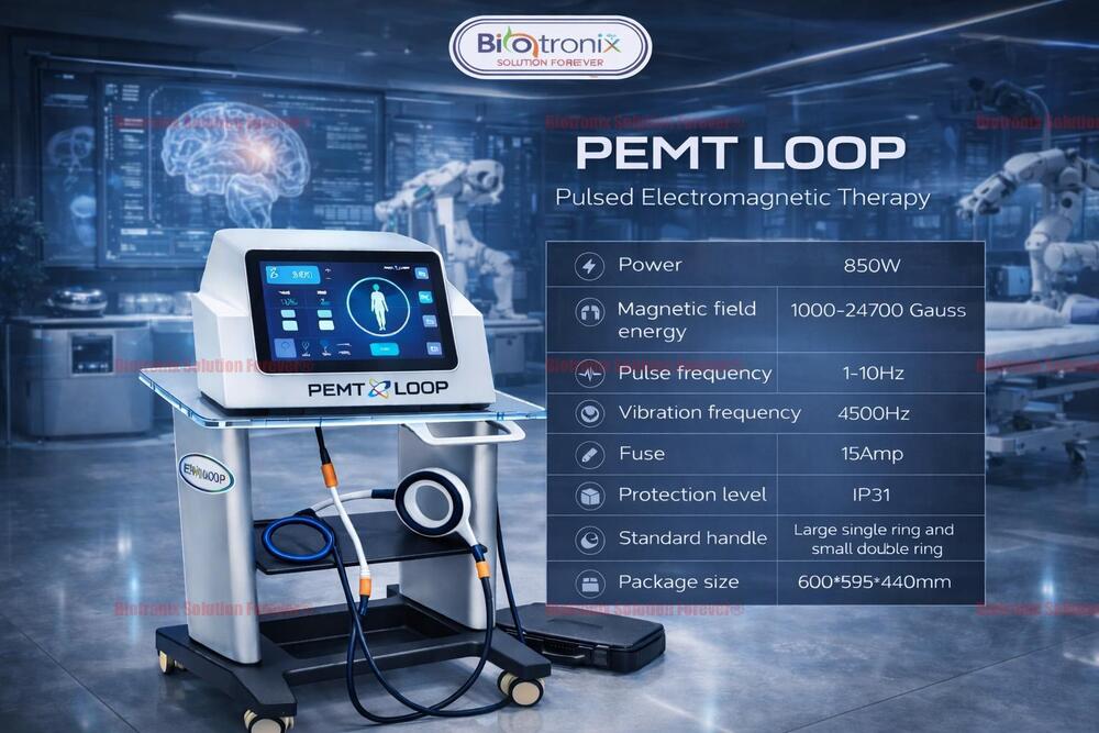 Advanced Pemf Loop Therapy Device Premium Physiotherapy Model