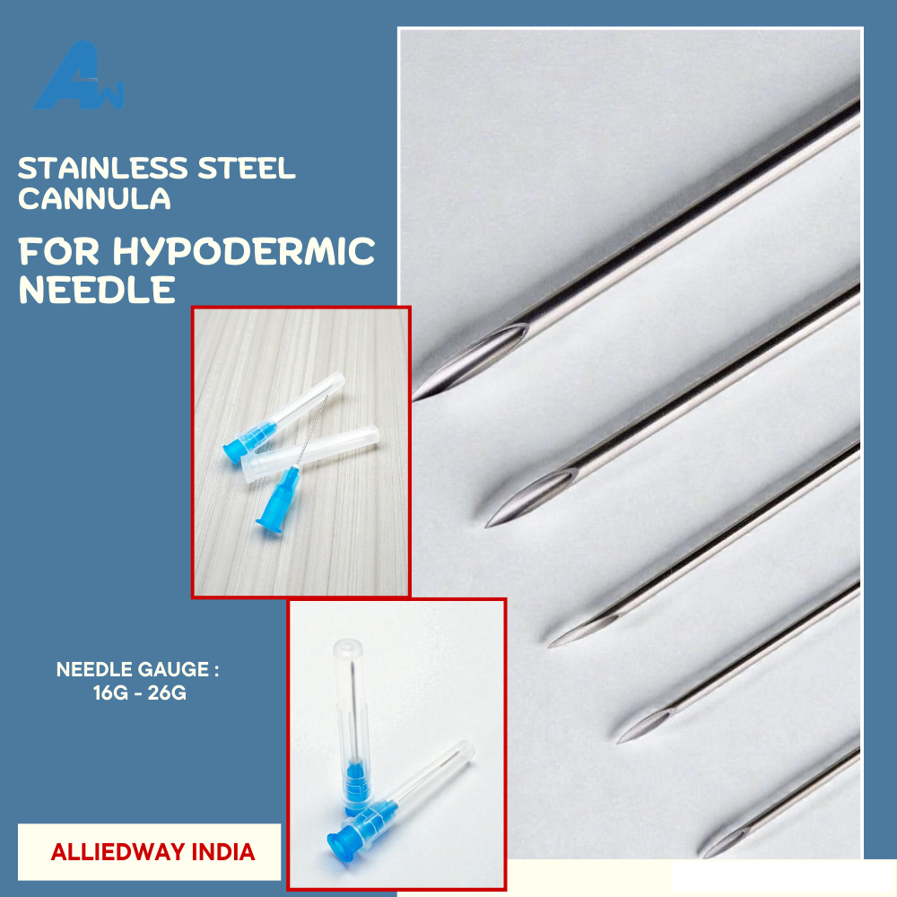 Hypodermic Needle Cannula - Color: Sliver