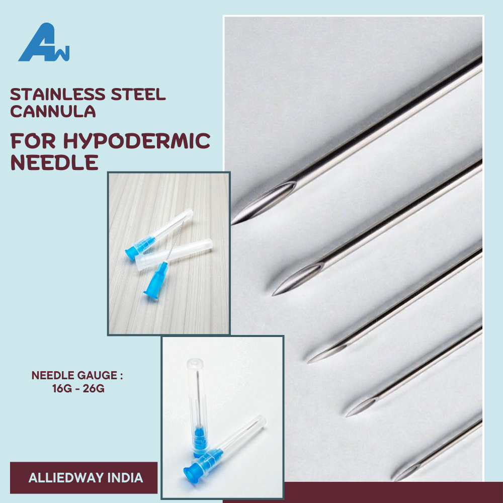 Hypodermic Needle Cannula - Color: Sliver