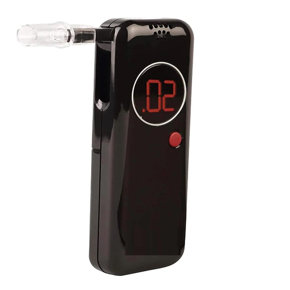 True Sense DZ505 Portable Digital Breath Alcohol Tester with Advanced Flat Surface Semiconductor Sensor Technology, AT-12