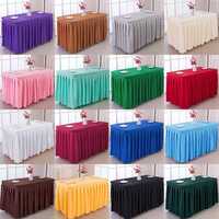 Polyester Pleated Table Frills