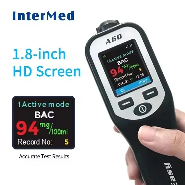 True Sense A60 Alcohol Tester Fuel Cell Sensor Brand Alcostop Fast Alcohol Breathalyzer, AT-31