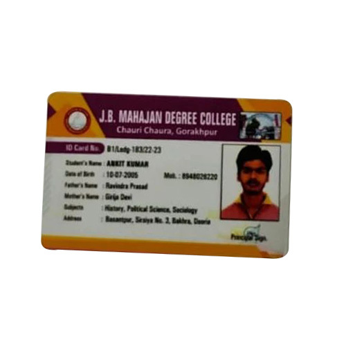 Corporate Pvc Id Card - Color: Multicolor