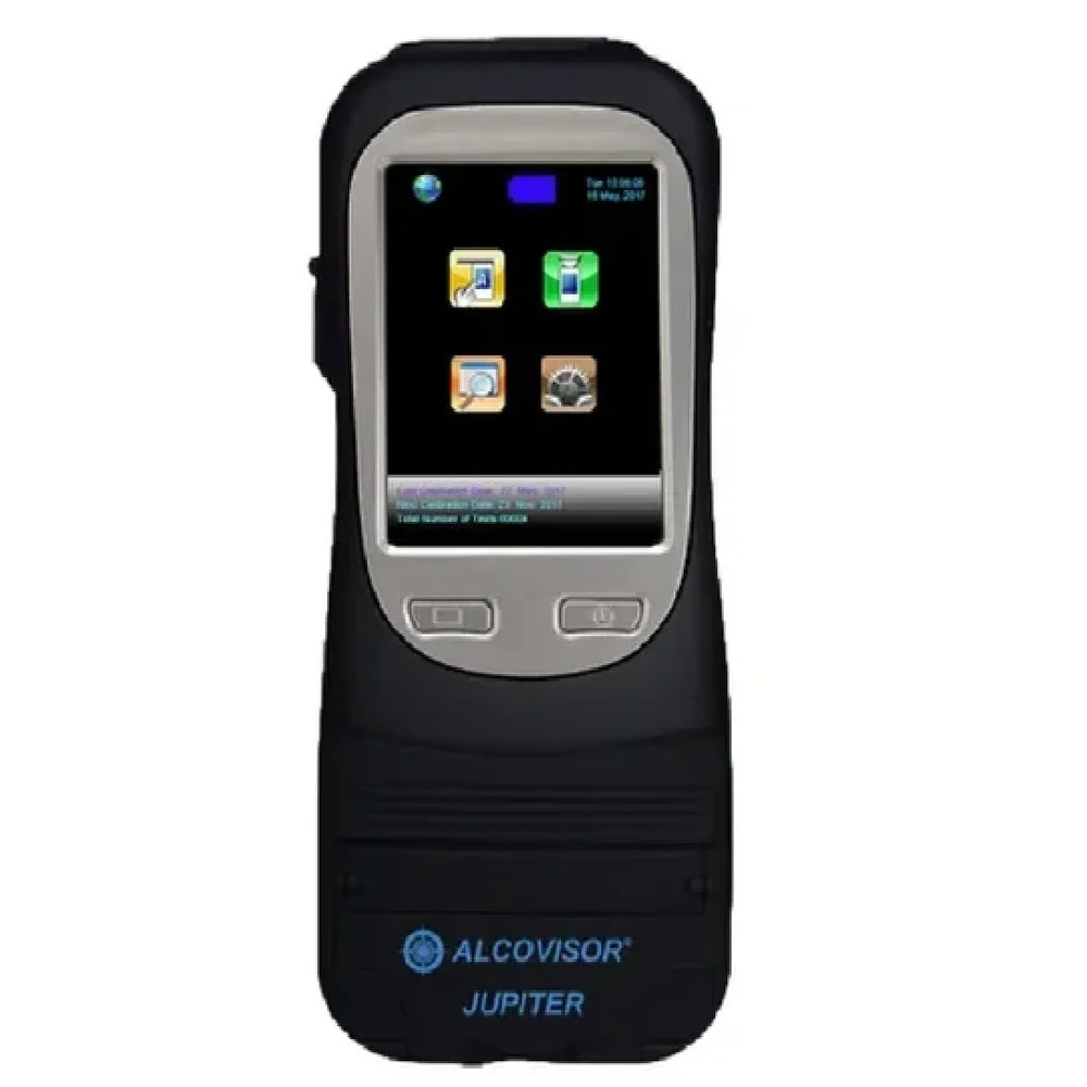 True Sense Jupiter Alcovisor Alcohol Breath Tester Inbuilt Printer, AT-08