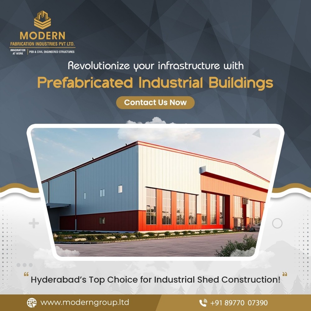 Mild steel Factory Sheds Fabricators