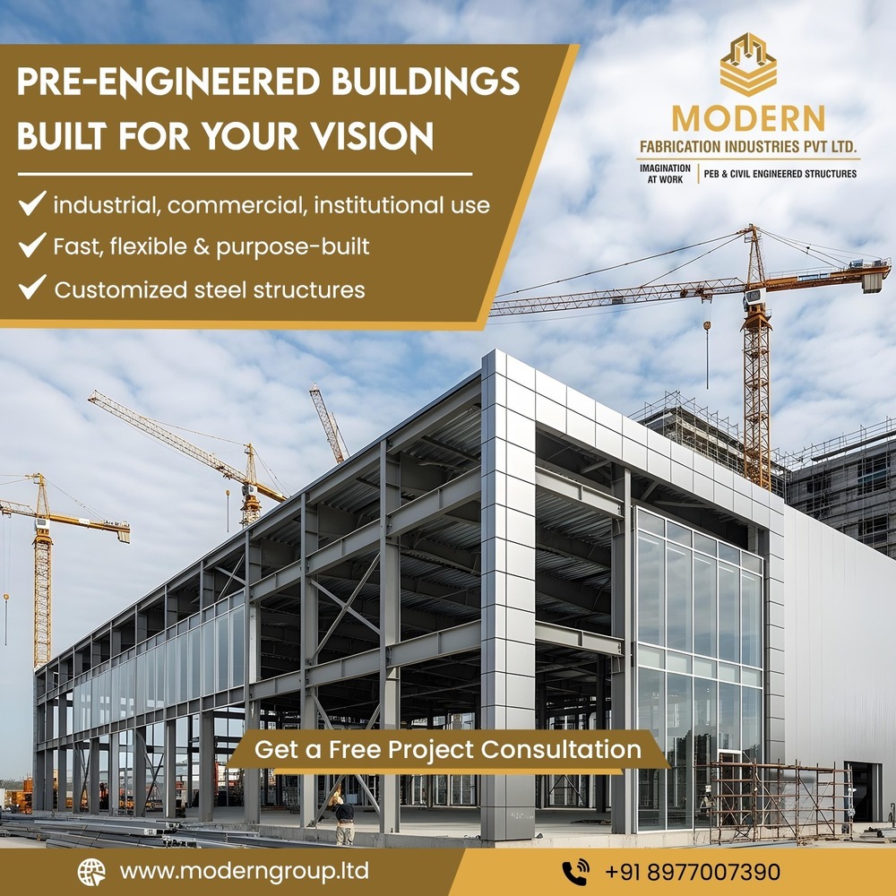 Factory Sheds Fabrication Services