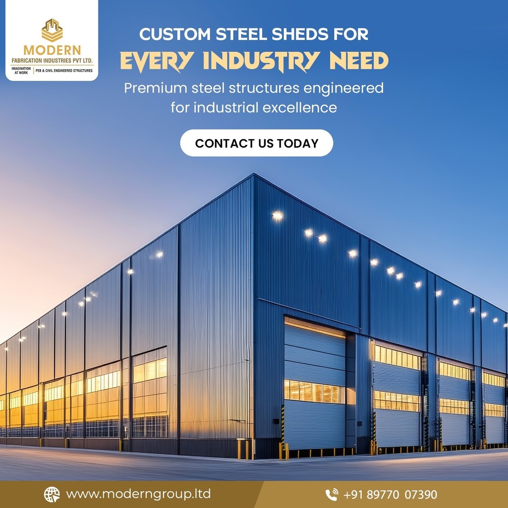 Factory Sheds Fabrication Services