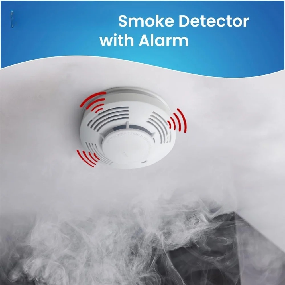 True Sense Smoke Detection Sensor System with Alarm 85 dB, TS-01